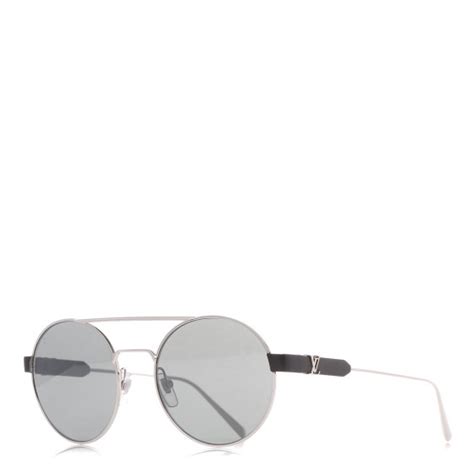 louis vuitton starburst sunglasses|LOUIS VUITTON LV Starburst Round Sunglasses Z1103W.